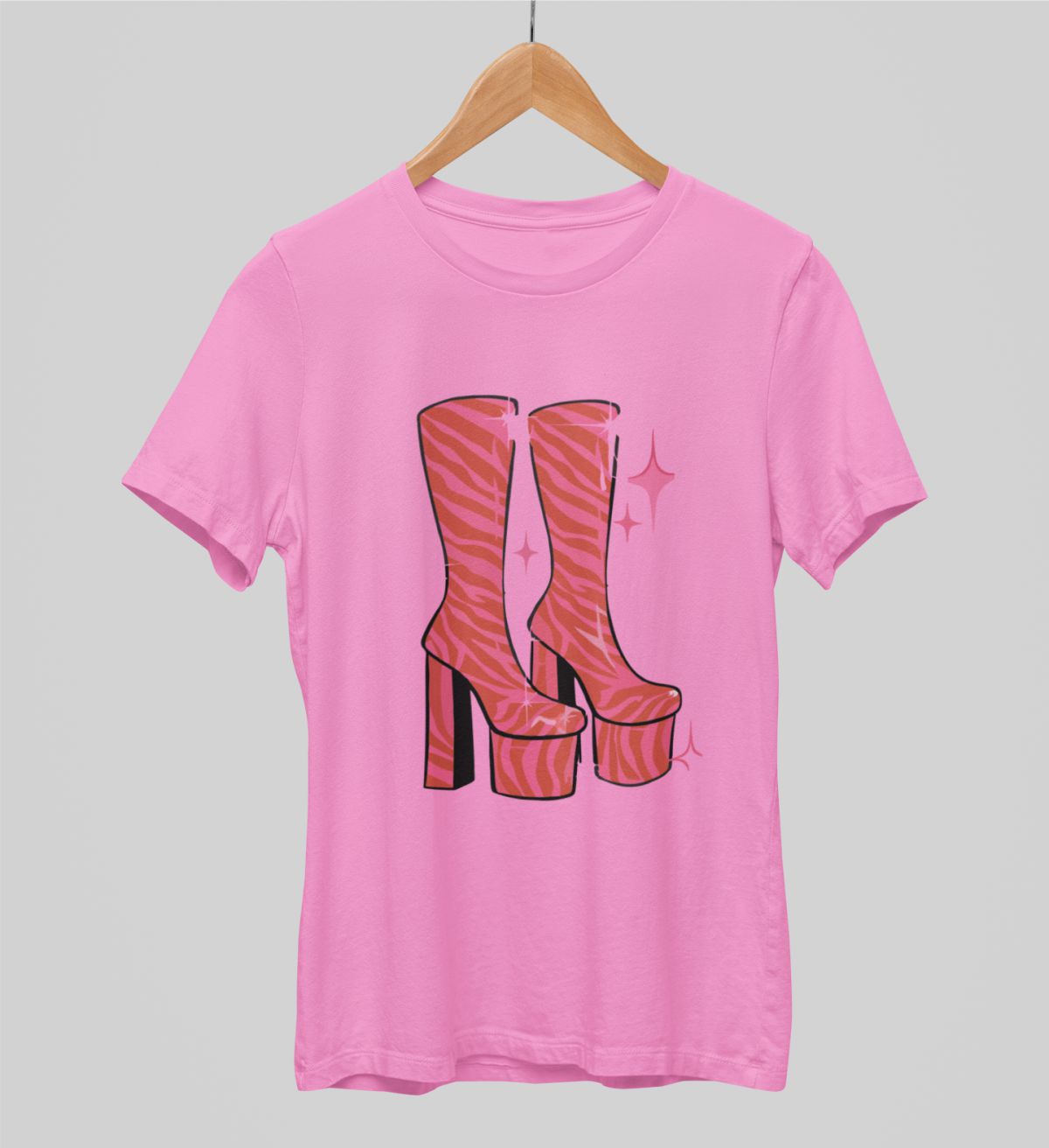 Rosa UNISEX T-Shirts „Buciki“