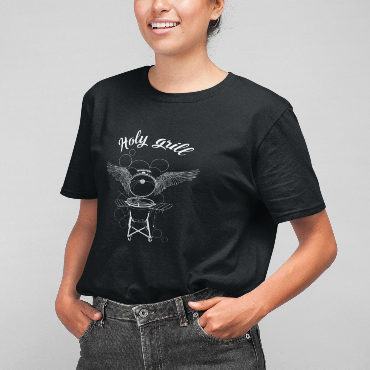 Black T-shirt Holy grill