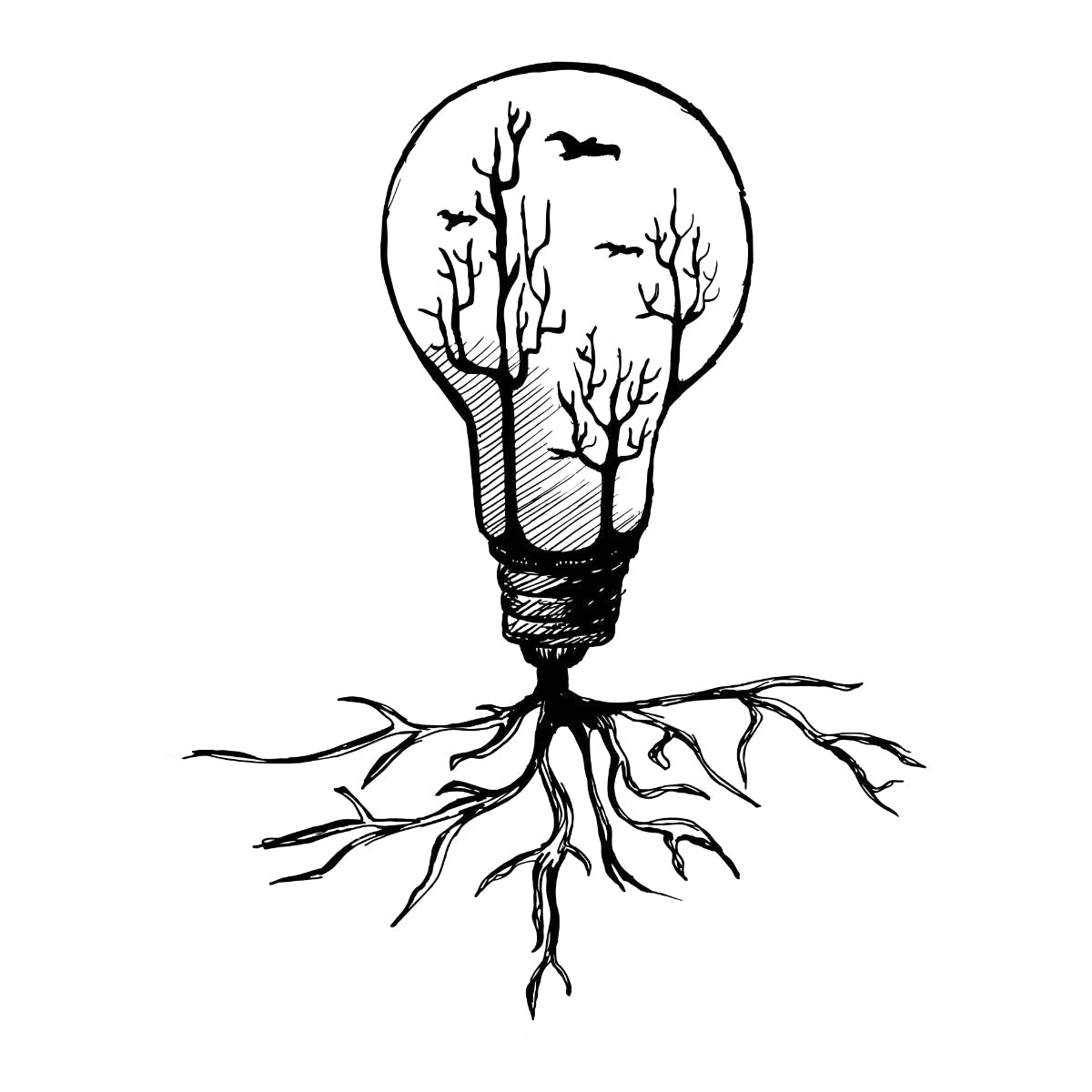 Valge UNISEX T-särk Lambipirn